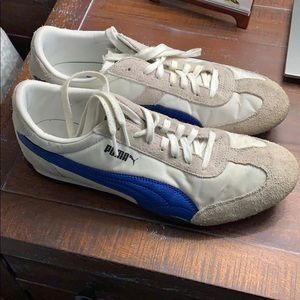 Puma 76 Runner Nylon - Gray, Snorkel, Blue, White